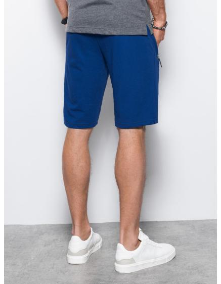 Pánské teplákové kraťasy W239 - modré