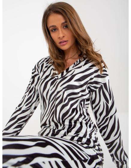 Dámska súprava s potlačou EPIFANIA čiernobiela