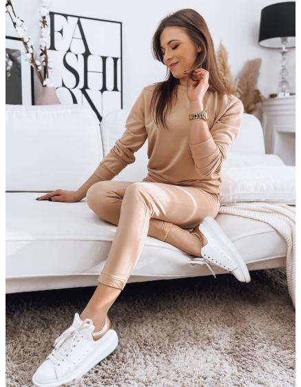 Női melegítő MILIAN bézs