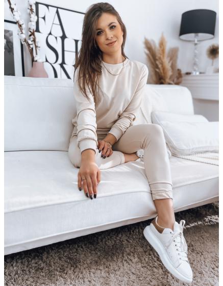 Női melegítő MILIAN világos bézs