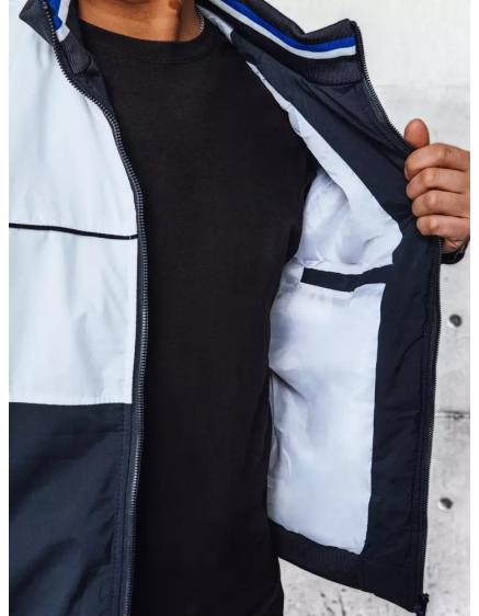 Pánská bunda přechodová MILENA tmavě modrá