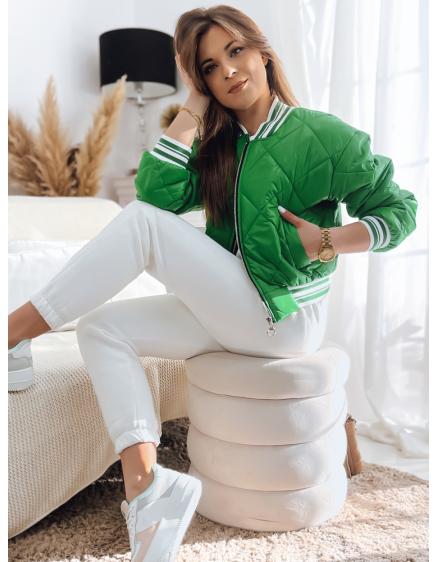 Dámská bunda BOMBER zelená
