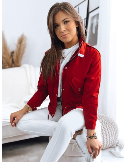 Dámska bunda bomber SISI červená