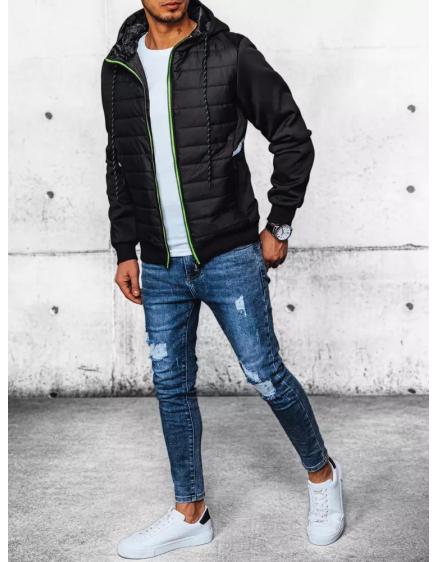 Pánska bunda prešívaná R03 čierna