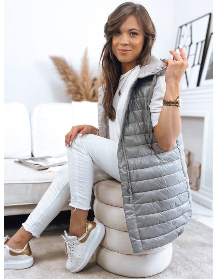 Dámska vesta NIKLA šedá