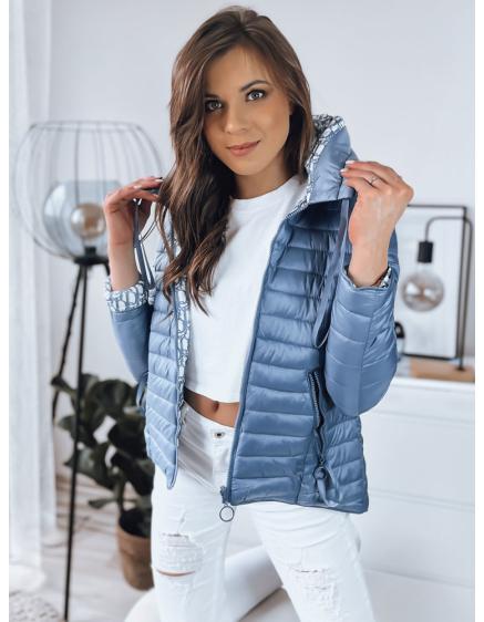 Dámska bunda obojstranná JIMA modrá