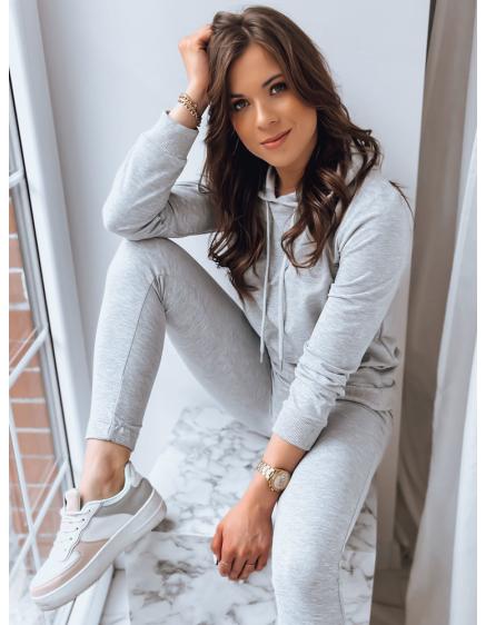 Dámská souprava tepláková MIGEL světle šedá