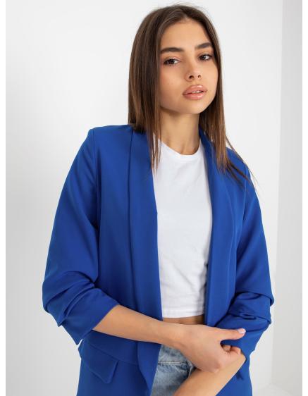 Dámské sako s 3/4 rukávy ADELA tmavě modré 