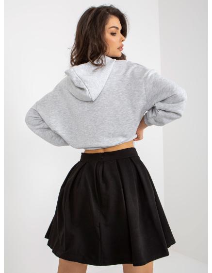 Női pulóver és szoknya szett BERTA szürke