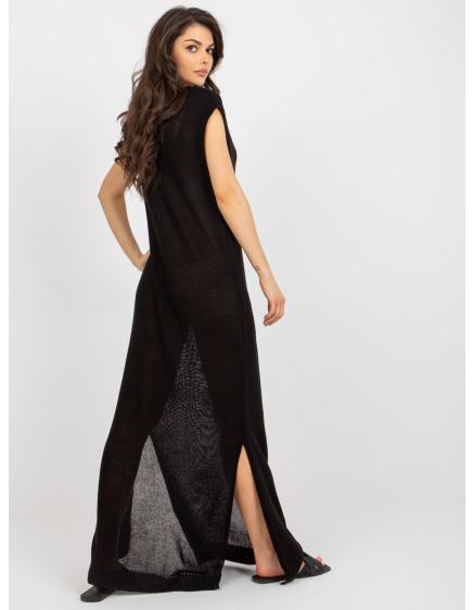 Női ujjatlan ruha FROWIA fekete