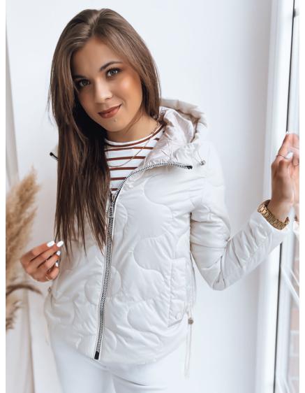 Női kabát FLUFFY fehér