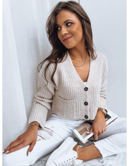 Dámský svetr SISTERS  světle béžový