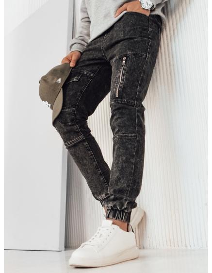 Férfi melegítő farmer FIGHT fekete