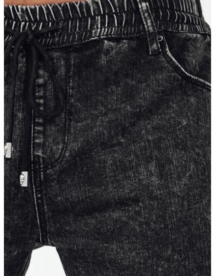 Férfi melegítő farmer FIGHT fekete