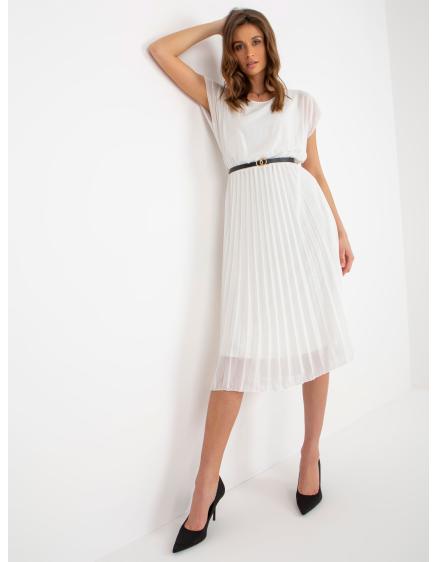 Dámské šaty s krátkým rukávem ZLATKO ecru 