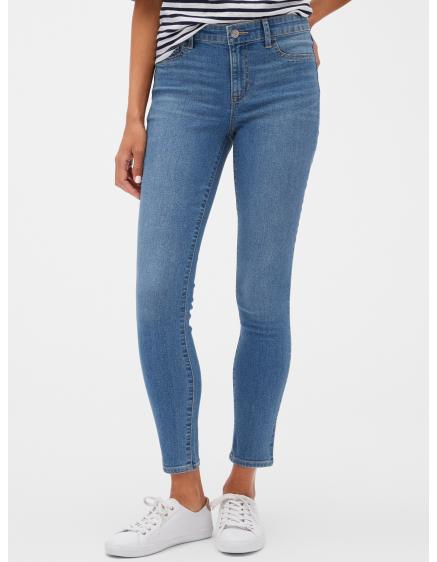Džíny cropped favorite jegging mid rise