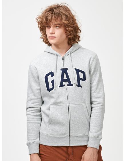 Mikina GAP logo fleece na zips