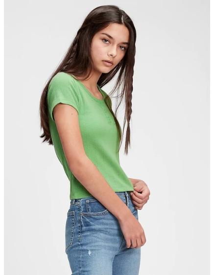 Tini póló kivágott