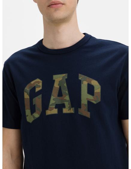 Tričko GAP logo v-ss camo arch