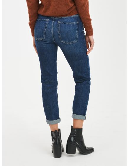 Džíny universal slim boyfriend mid rise